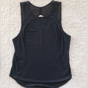 Lululemon athletica black mesh tank